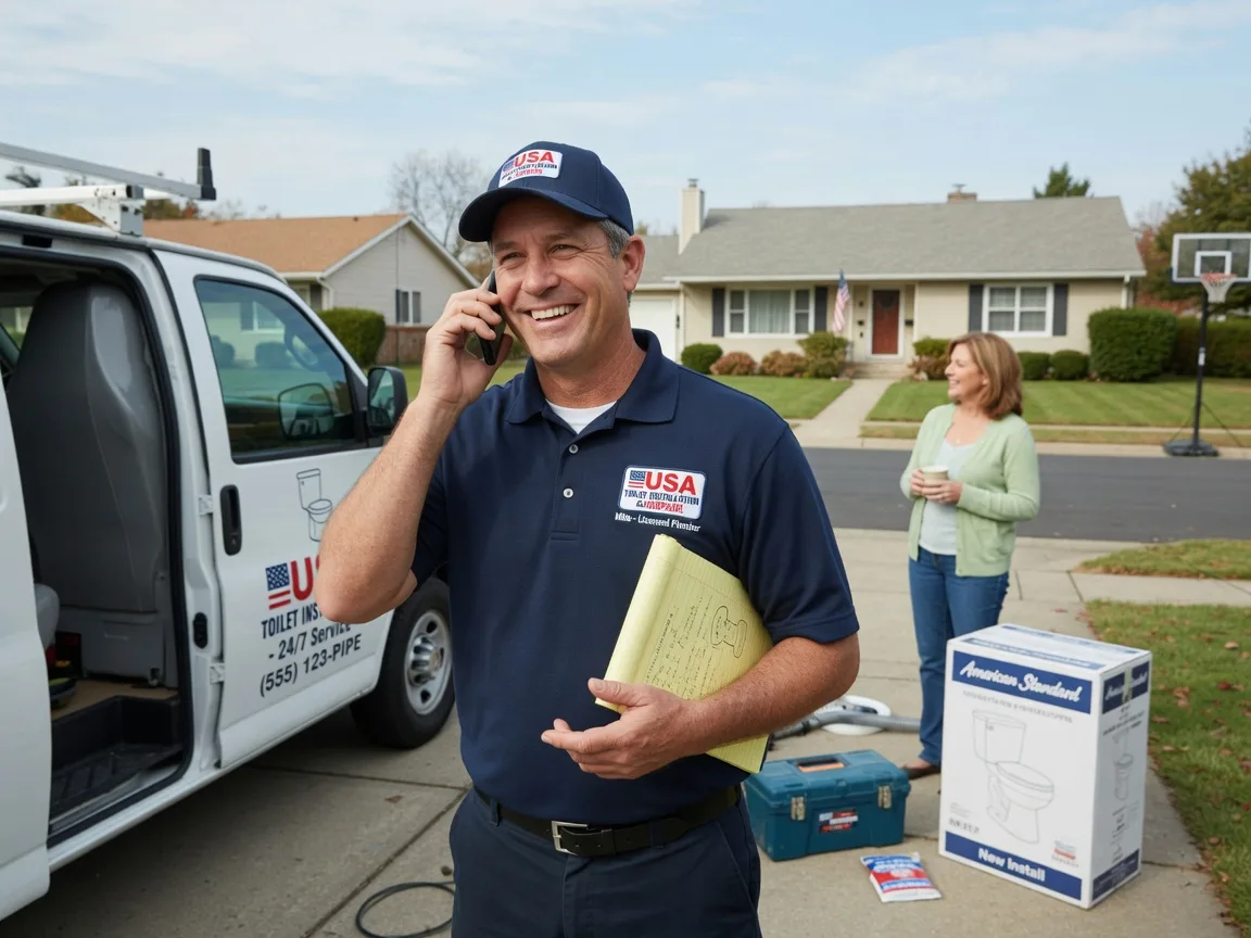 Toilet Installation Jamestown, PA FAQs